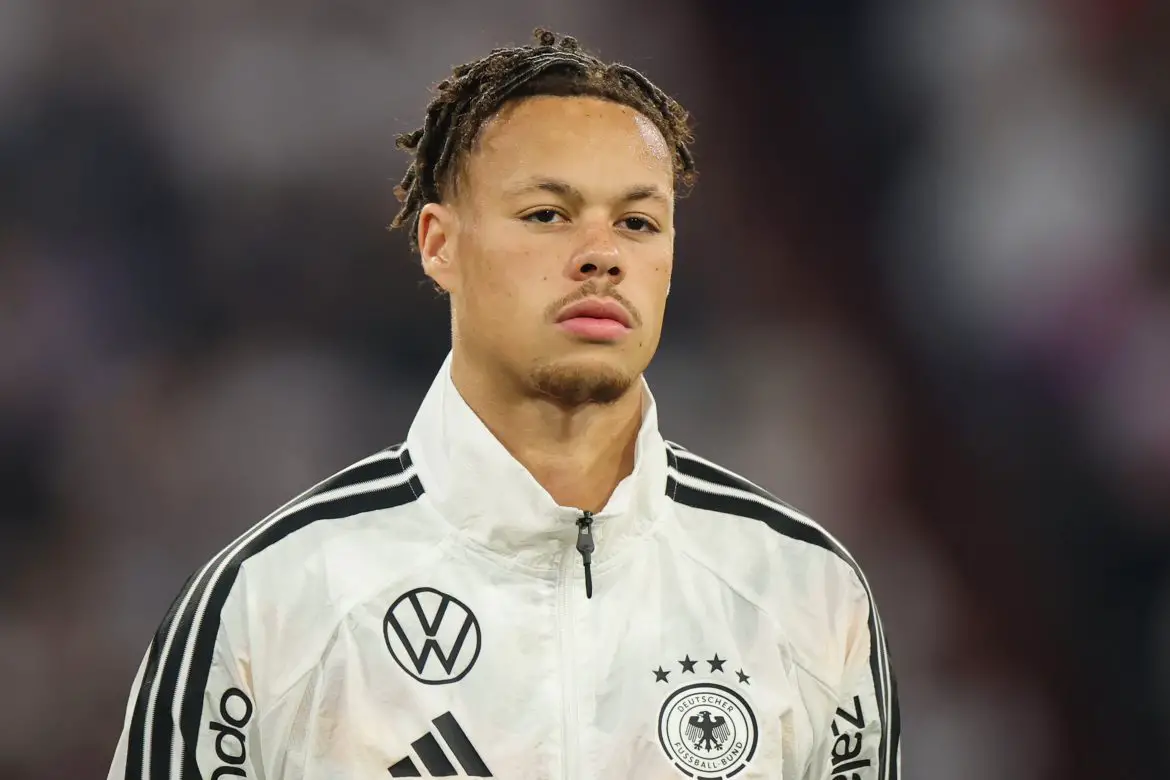Newly capped Germany senior international Derry Scherhant.