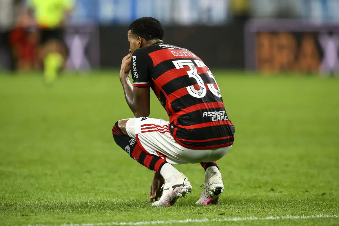 Brazilian centre-back Cleiton of Flamengo.