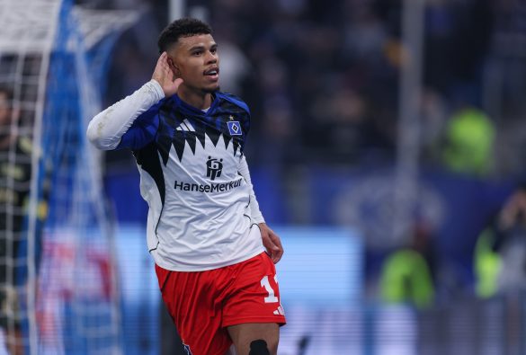 Hamburg striker Ransford-Yeboah Königsdörffer.