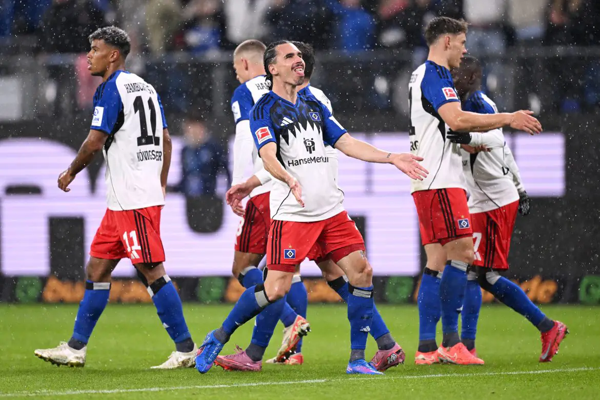 Hamburger SV striker Rayan Philippe.