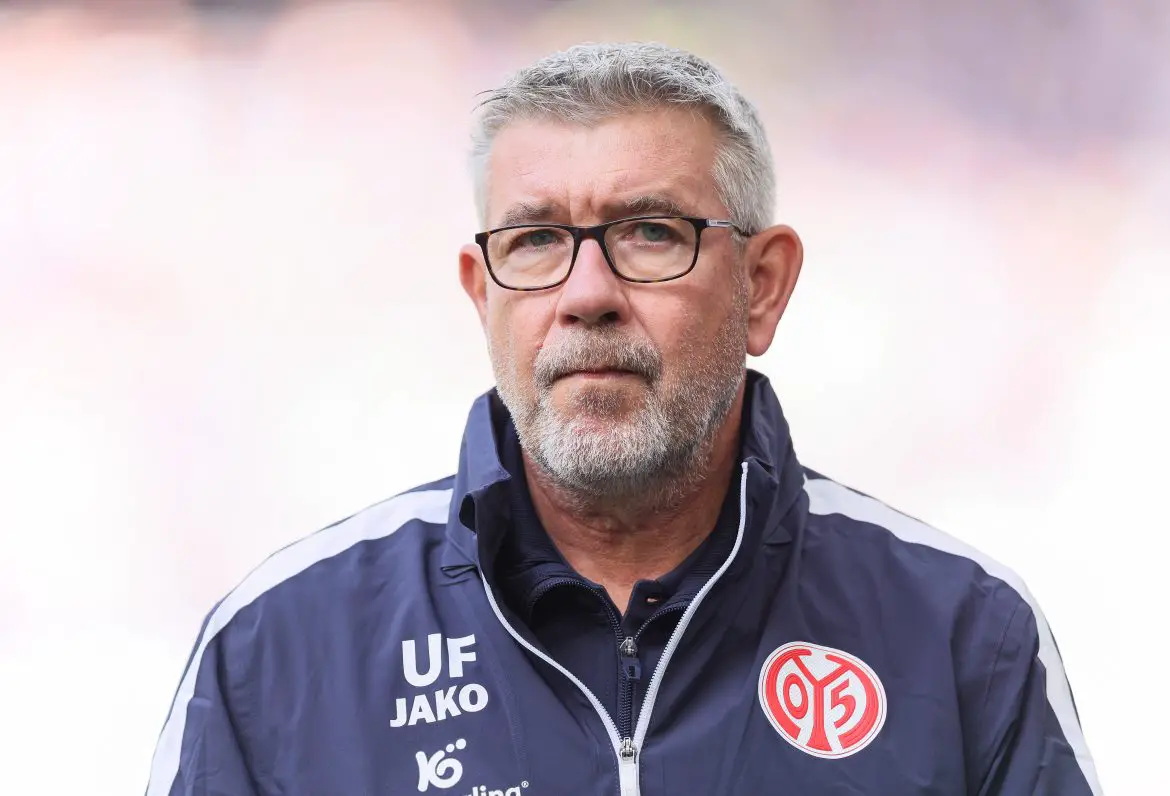 Mainz 05 head coach Urs Fischer.