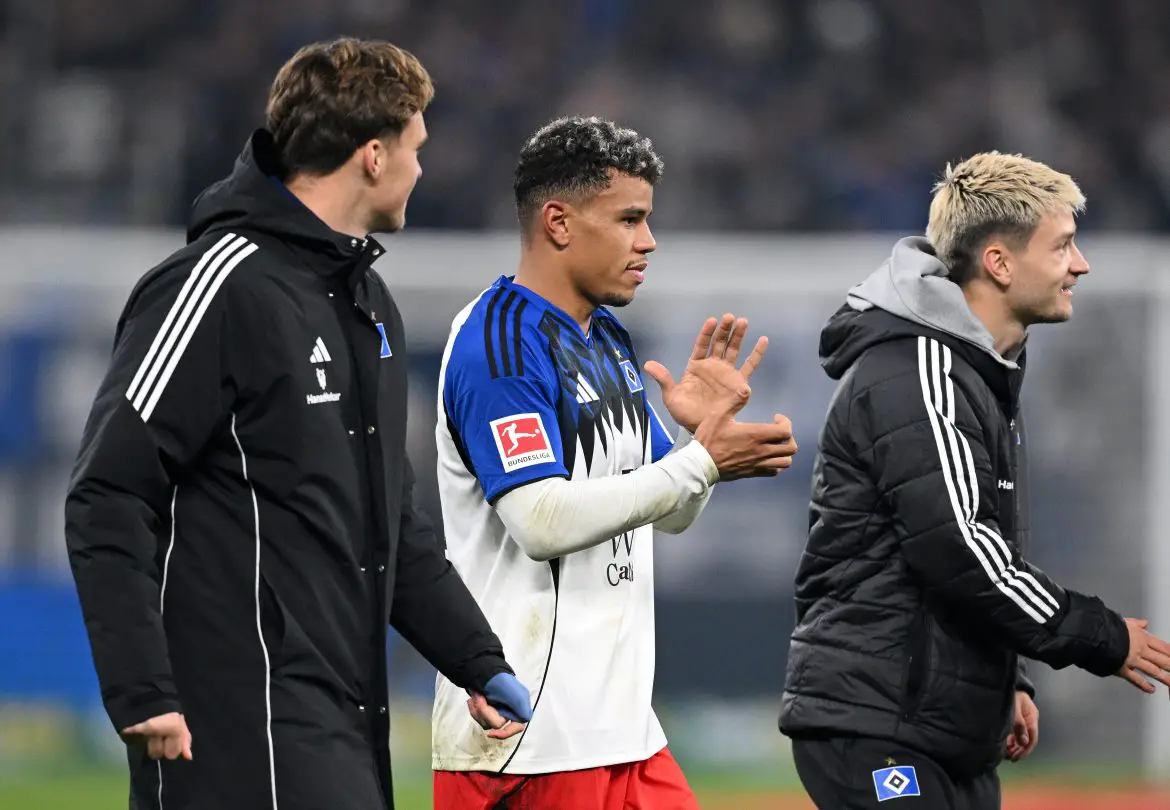 Hamburg striker Ransford-Yeboah Königsdörffer.