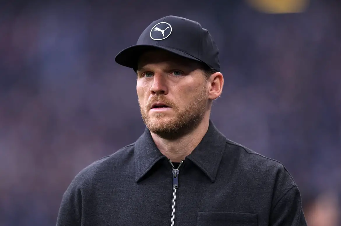 Borussia Mönchengladbach head coach Eugen Polanski working in the Bundesliga.