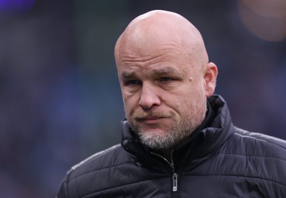 Borussia Mönchengladbach sporting director Rouven Schröder during a Bundesliga match.