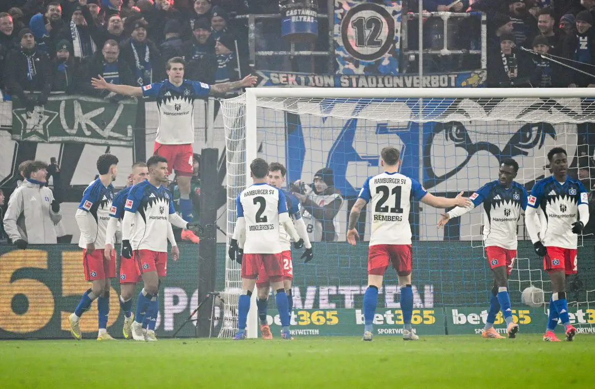 Hamburg draw 2-2 with Bayern Munich