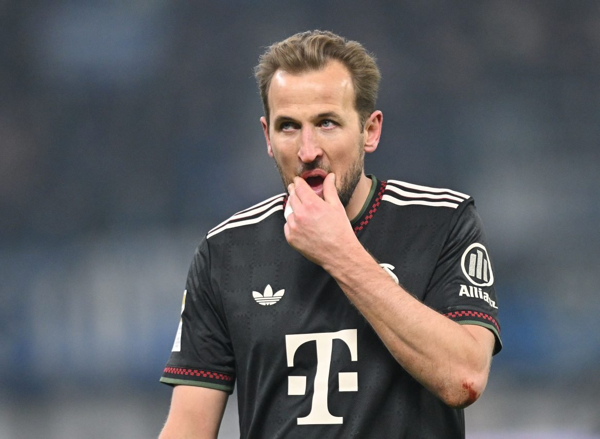 Harry Kane of Bayern Munich is a doubt for their Bundesliga game against Hoffenheim.