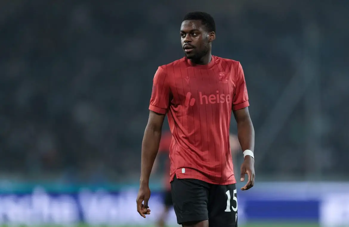 New Eintracht Frankfurt signing Noël Aséko representing Hannover 96 in the 2. Bundesliga last season.