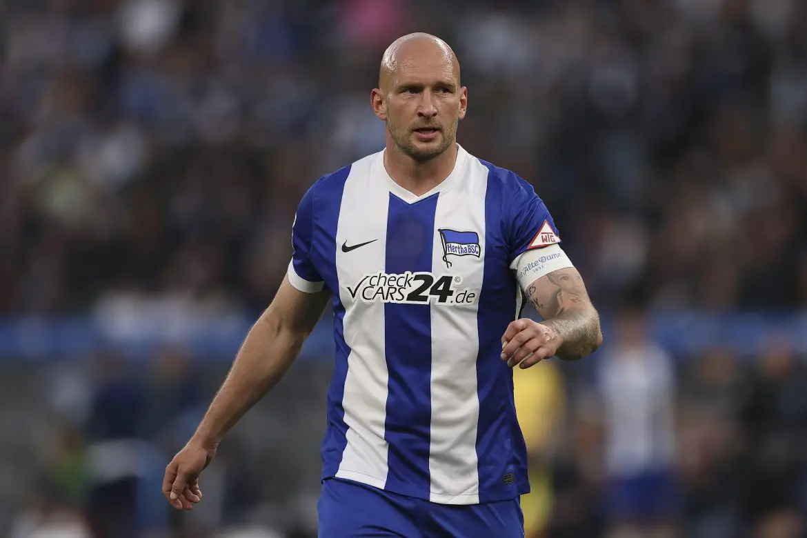 Hertha defender Toni Leistner.