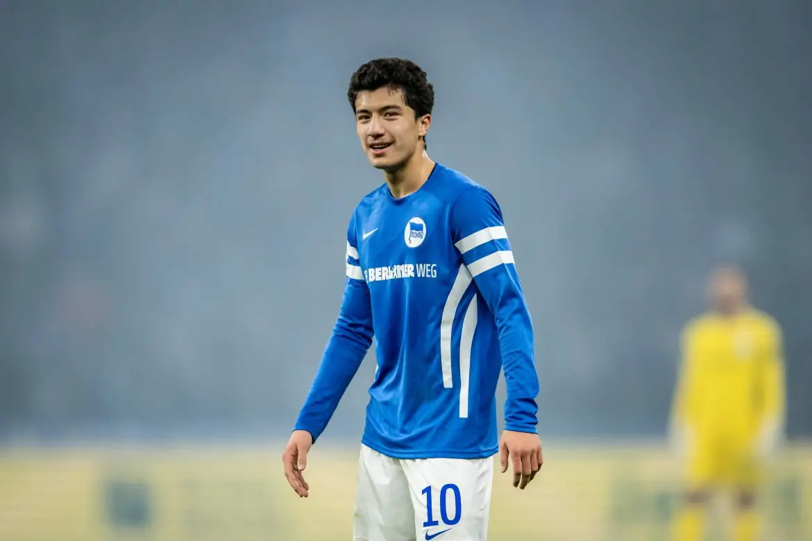 Hertha BSC phenom Ibrahim Maza.