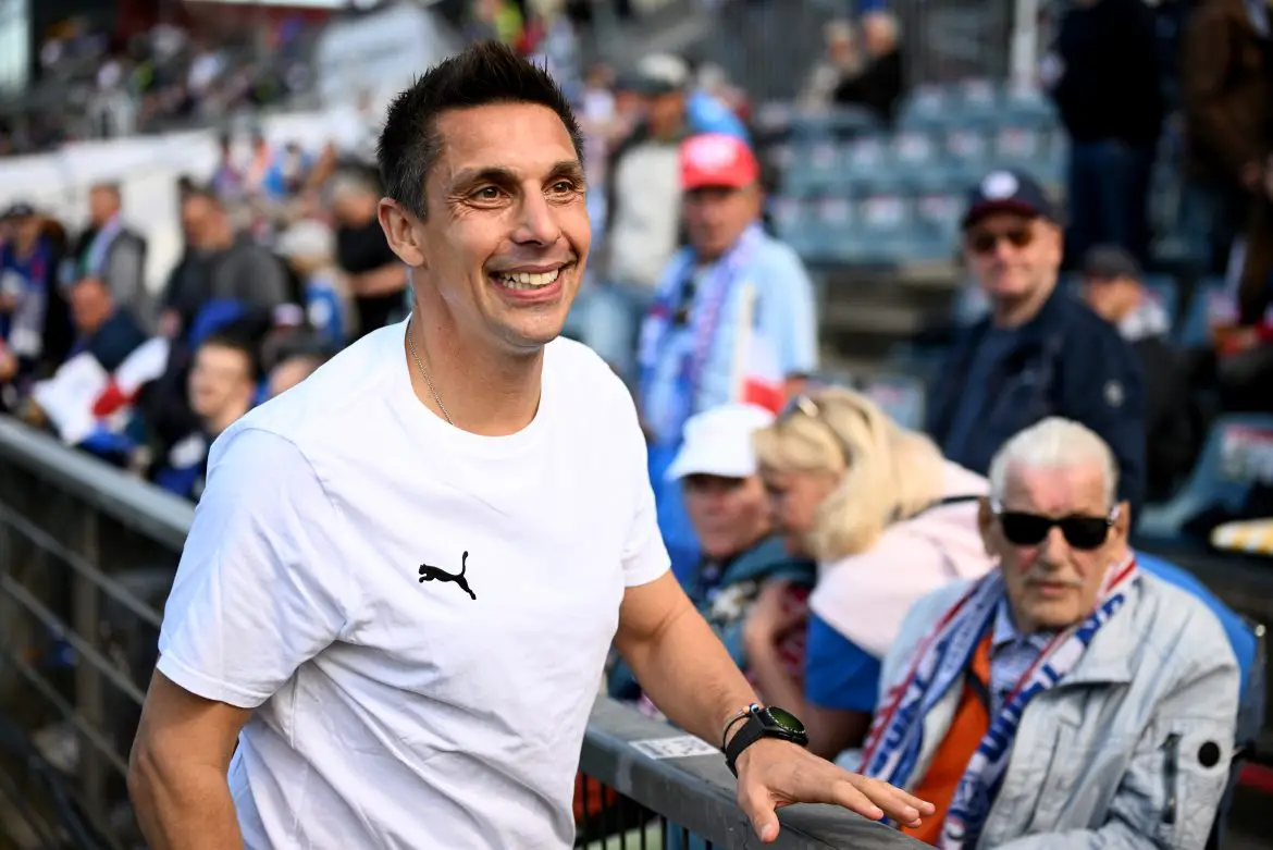 Holstein Kiel head coach Marcel Rapp.