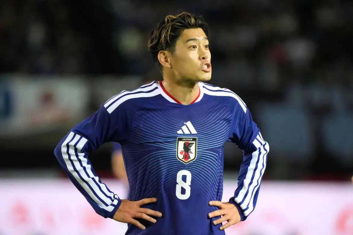 Freiburg's Quito Suzuki representing Japan internationally.