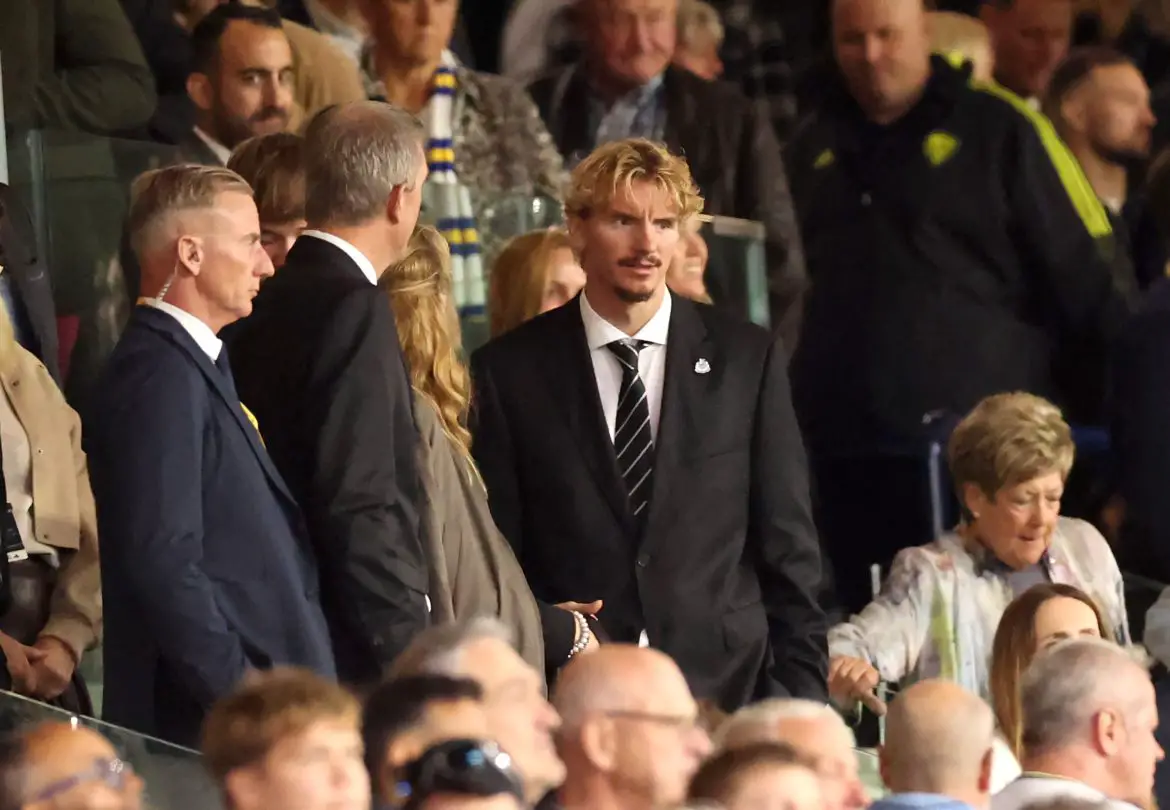 Nick Woltemade of Newcastle United.