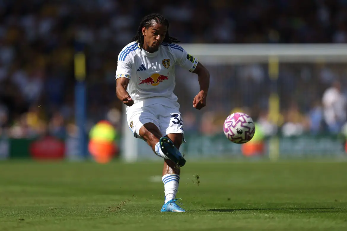 Isaac Schmidt of Leeds United.