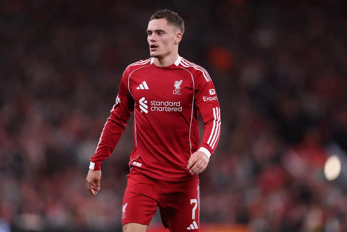 Liverpool attacker Florian Wirtz