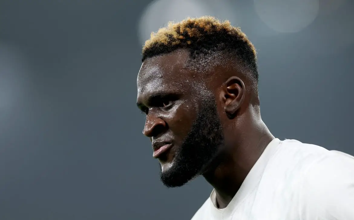 Bayer Leverkusen's Victor Boniface.