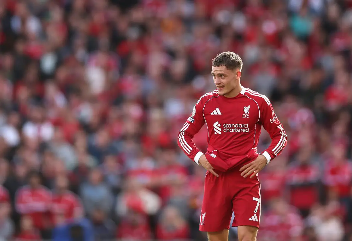 Florian Wirtz of Liverpool.