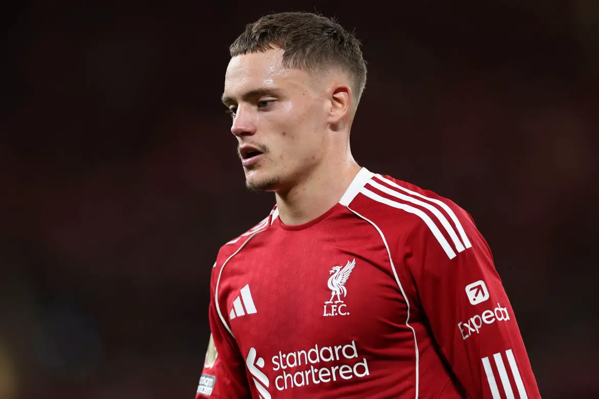 Liverpool attacking midfielder Florian Wirtz