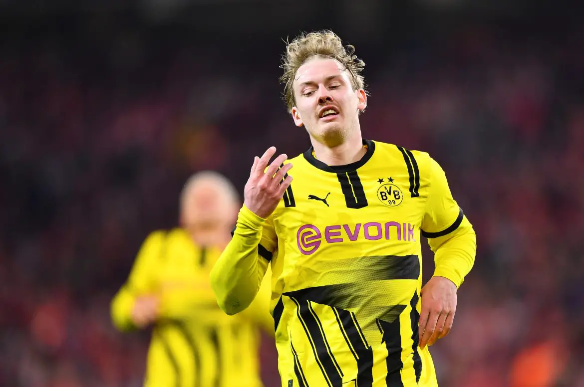 Julian Brandt of Borussia Dortmund.
