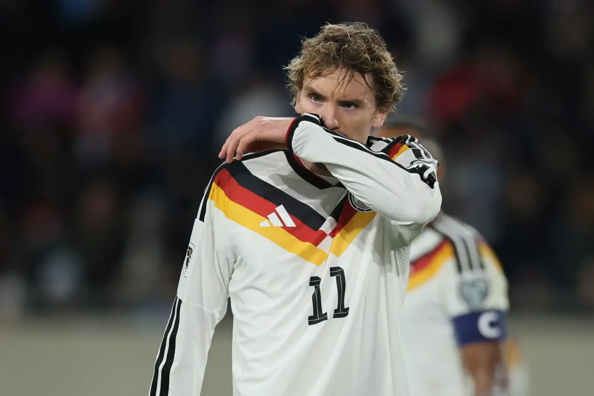 Newcastle striker Nick Woltemade