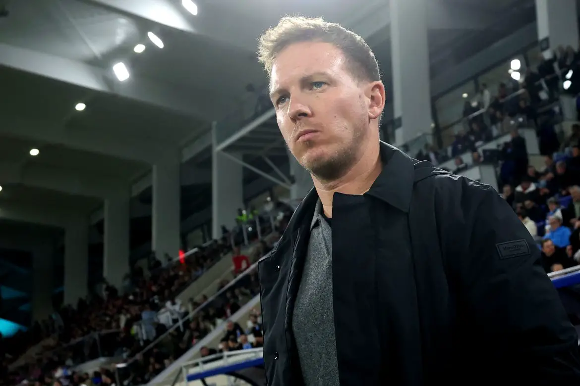 Germany head coach Julian Nagelsmann