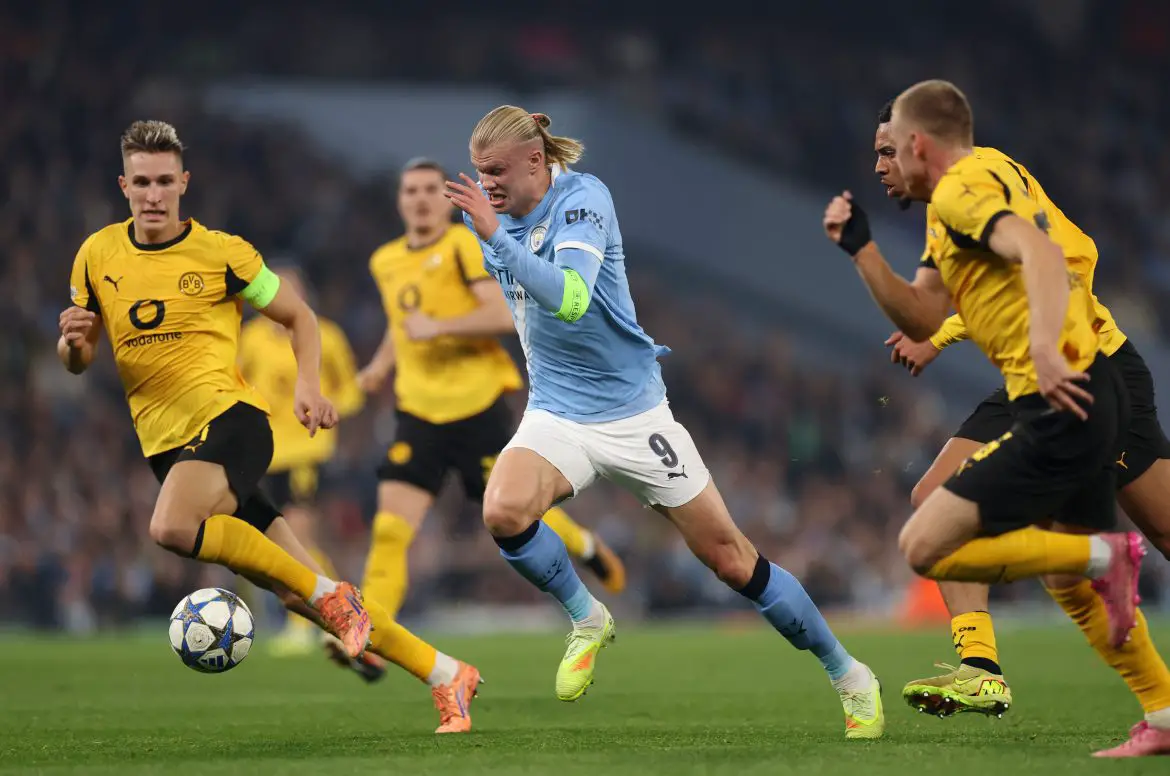 Dortmund lose convincingly to Man City.