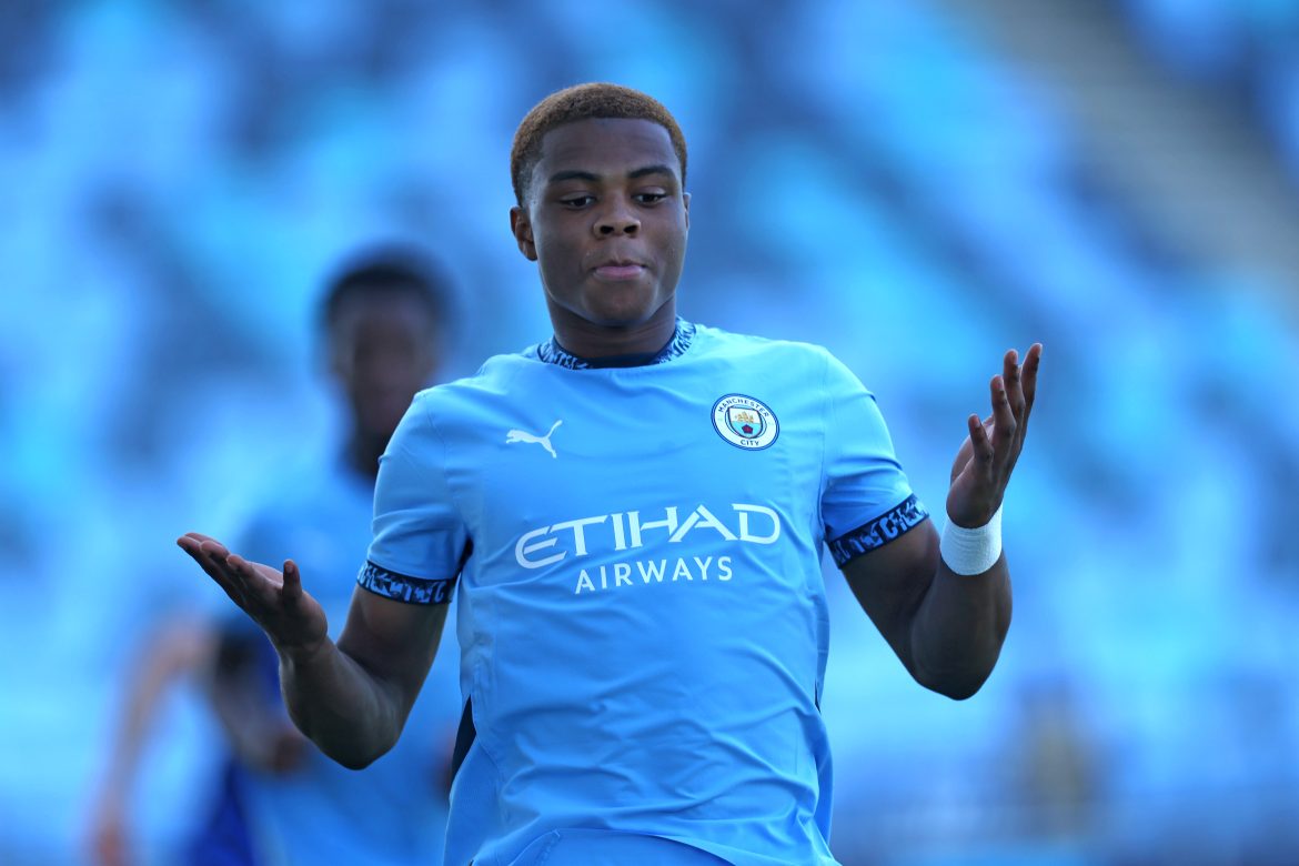 Manchester City prospect Farid Alfa-Ruprecht could soon be a Bundesliga regular.