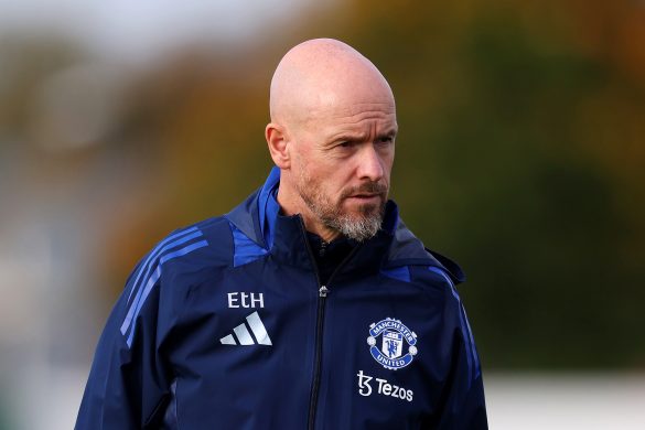 Erik ten Hag during his tenure coaching Manchester United.