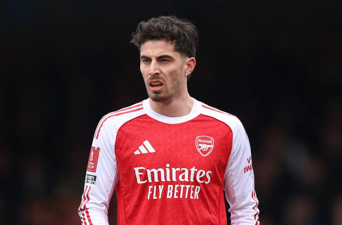 Arsenal forward Kai Havertz.