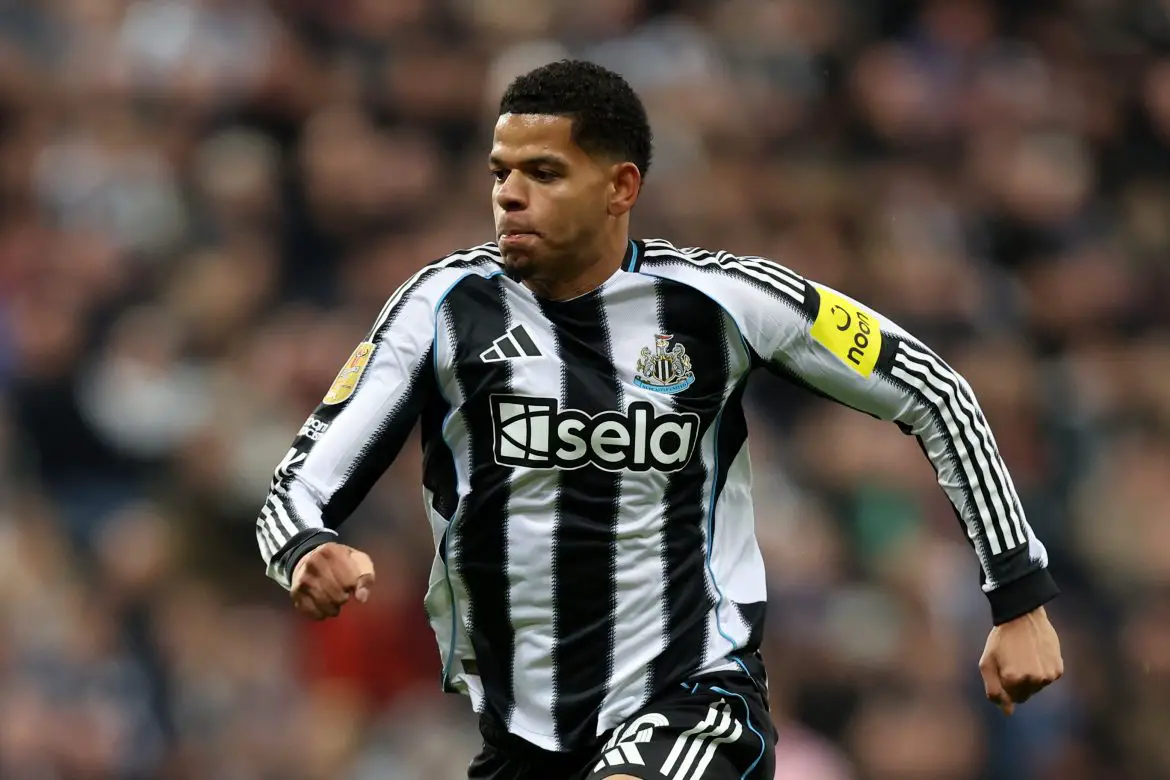 William Osula of Newcastle United.