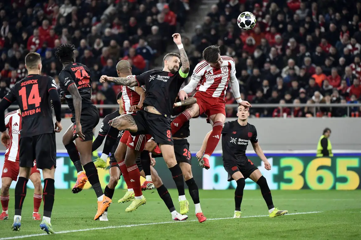 Leverkusen beat Olympiakos