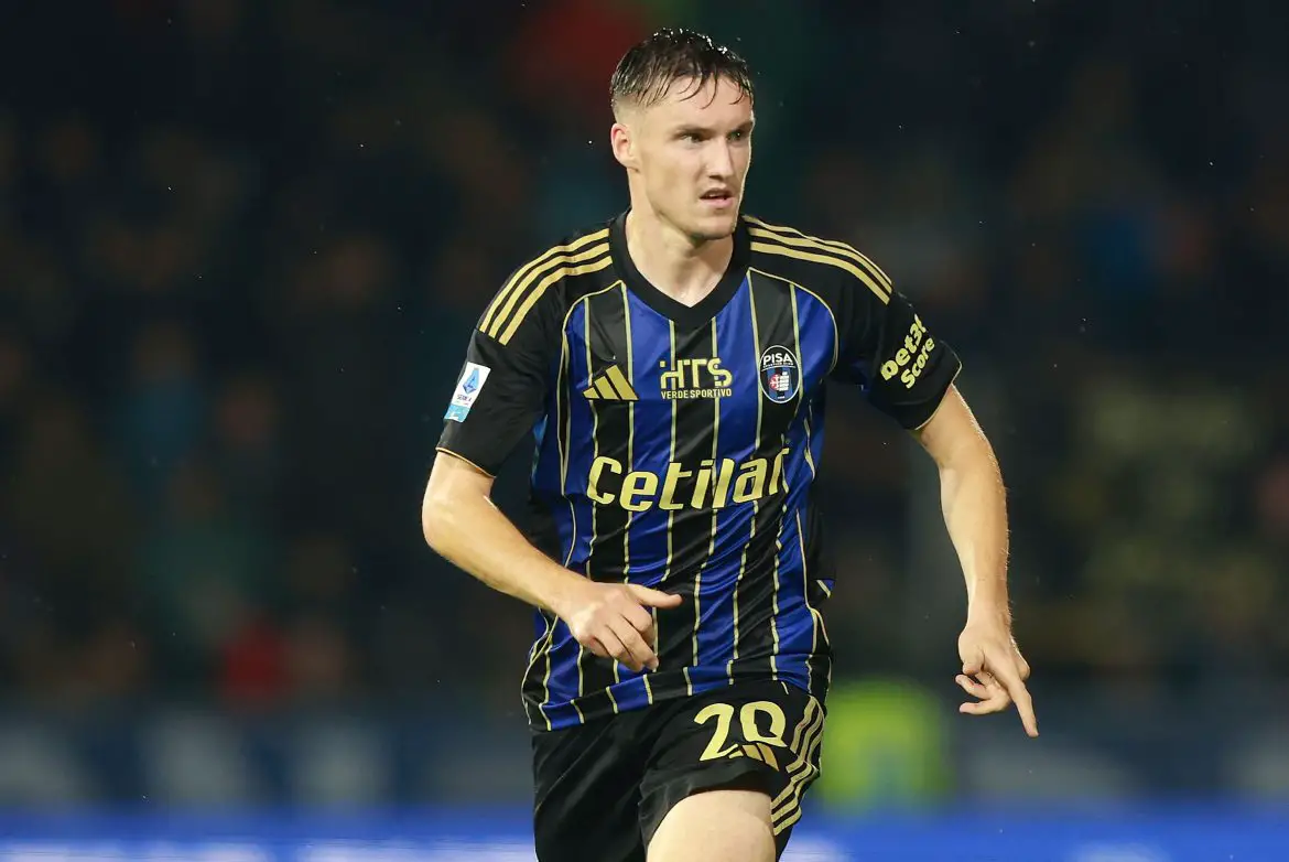 Union Berlin transfer target Michel Aebischer ofPisa sporting club.