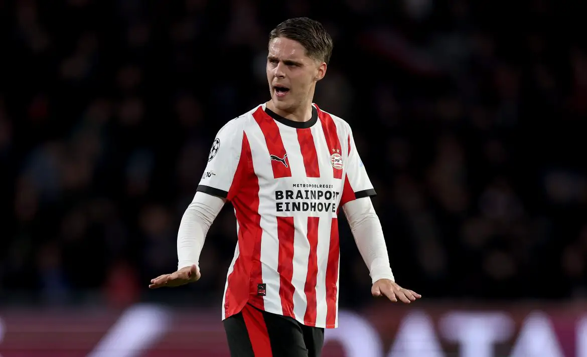 Borussia Dortmund transfer target Joey Veerman.