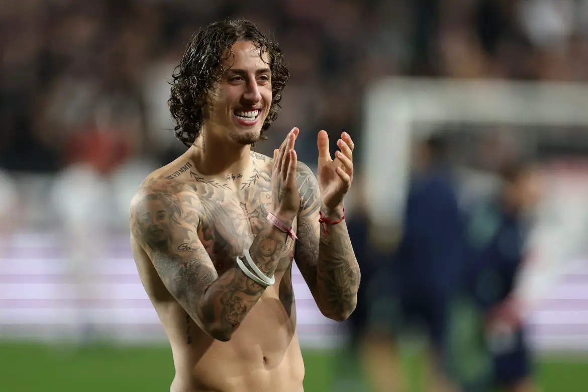 New Borussia Dortmund signing Fabio Silva.