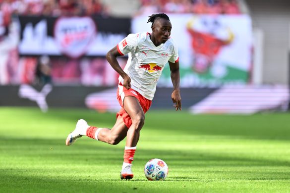 RB Leipzig winger Yan Diomande.