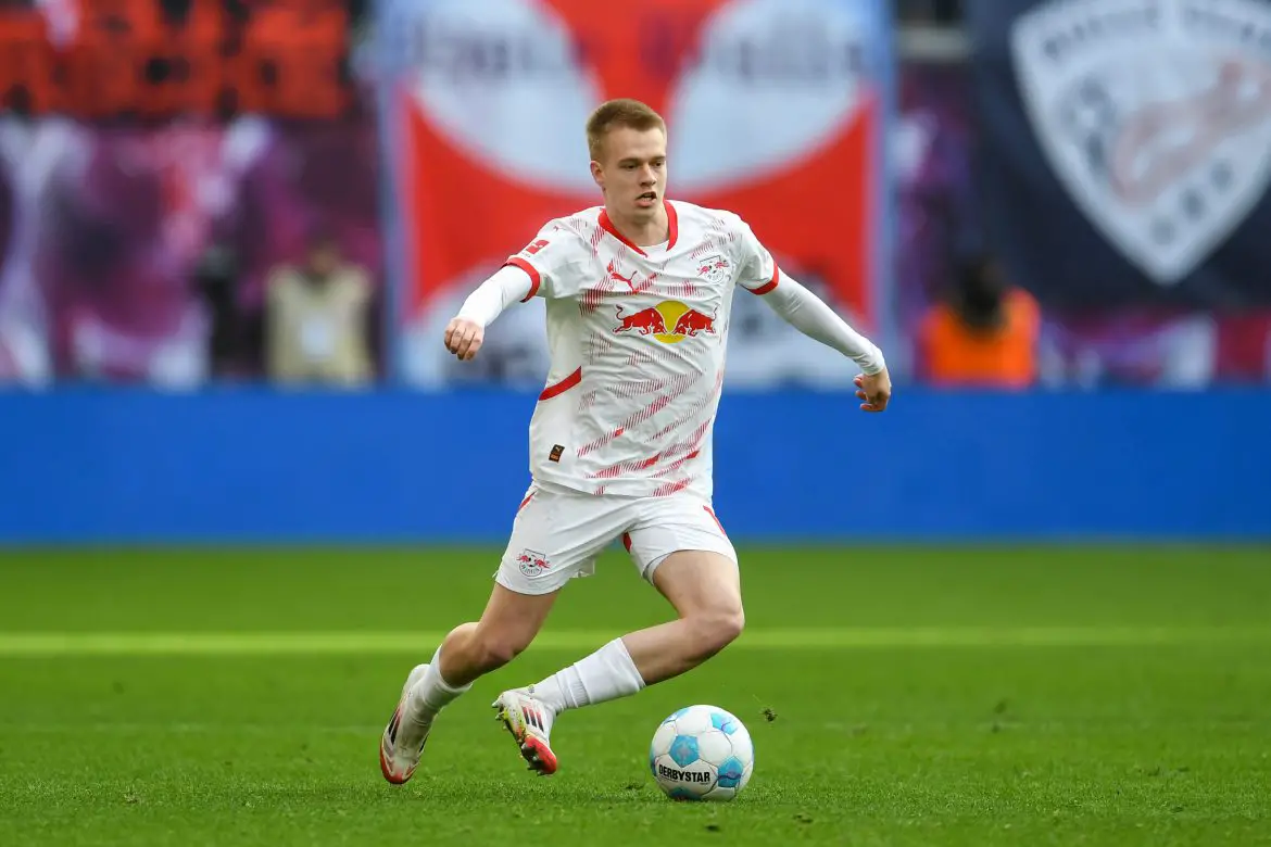 RB Leipzig's Arthur Vermeeren.
