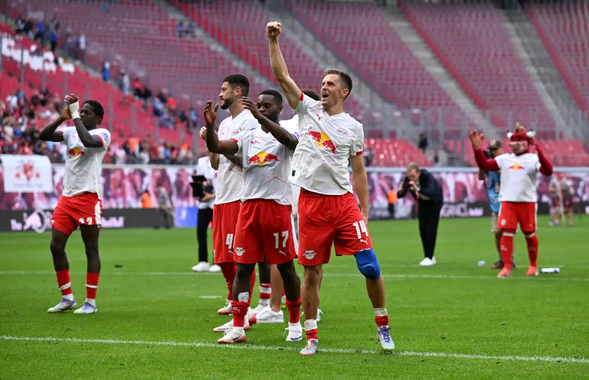 RB Leipzig's Christoph Baumgartner.