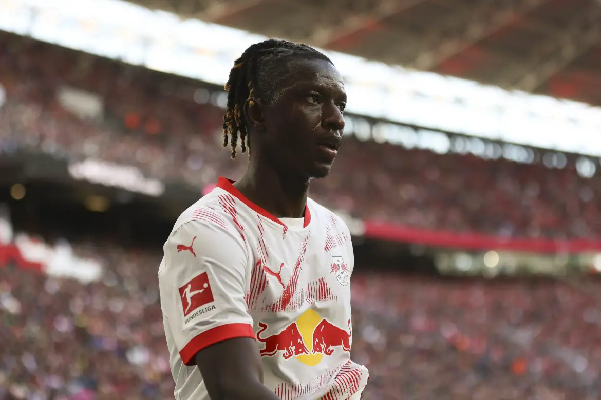 RB Leipzig's Amadou Haidara.