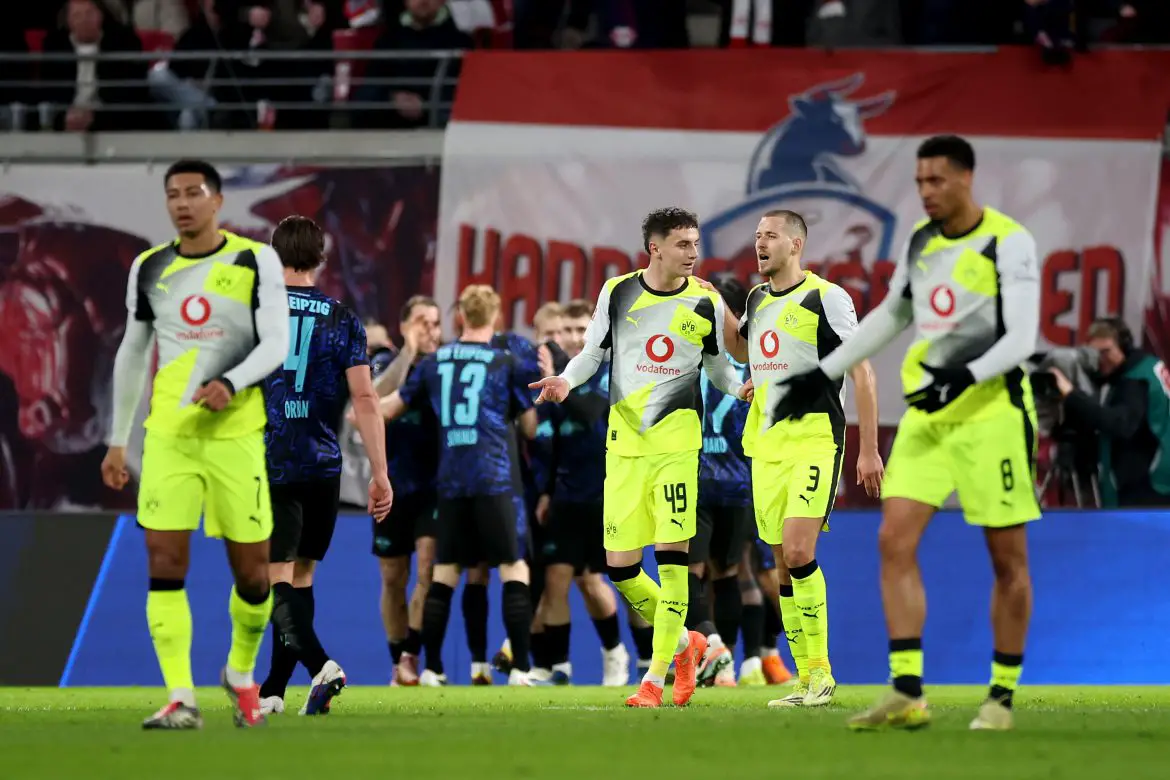 Dortmund draw with Leipzig