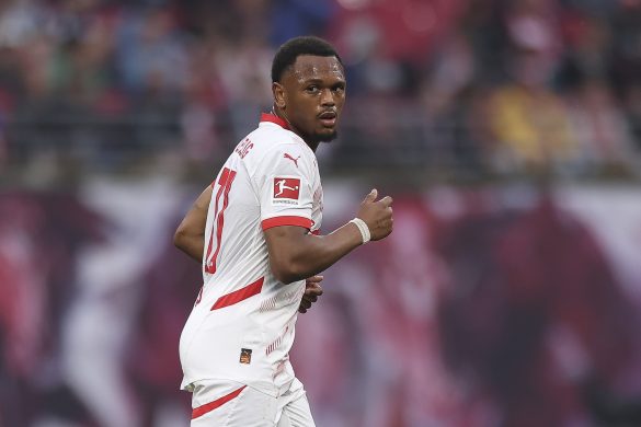 Lois Openda of RB Leipzig.