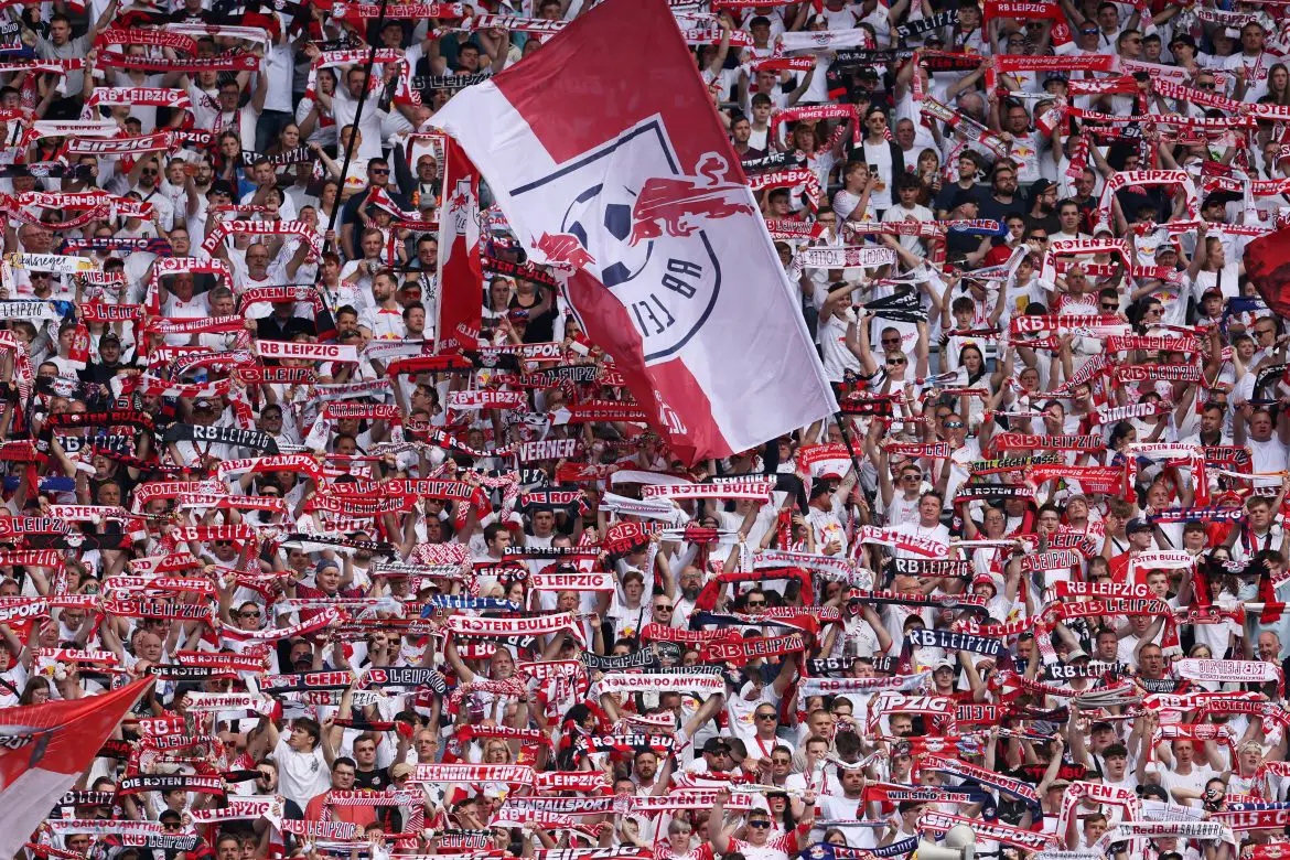 RB Leipzig fans.