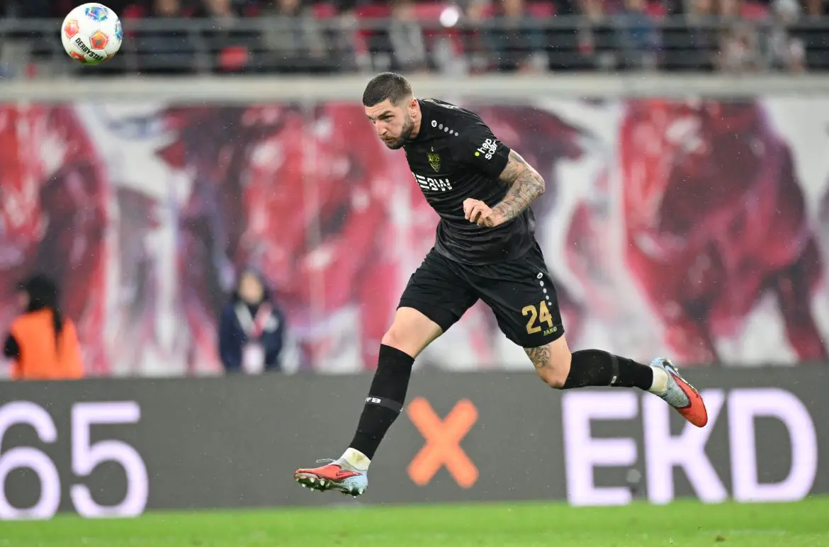 VfB Stuttgart centre-back Jeff Chabot.