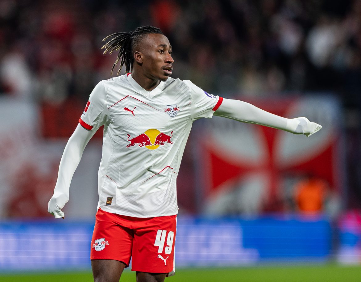 Leipzig winger Yan Diomande