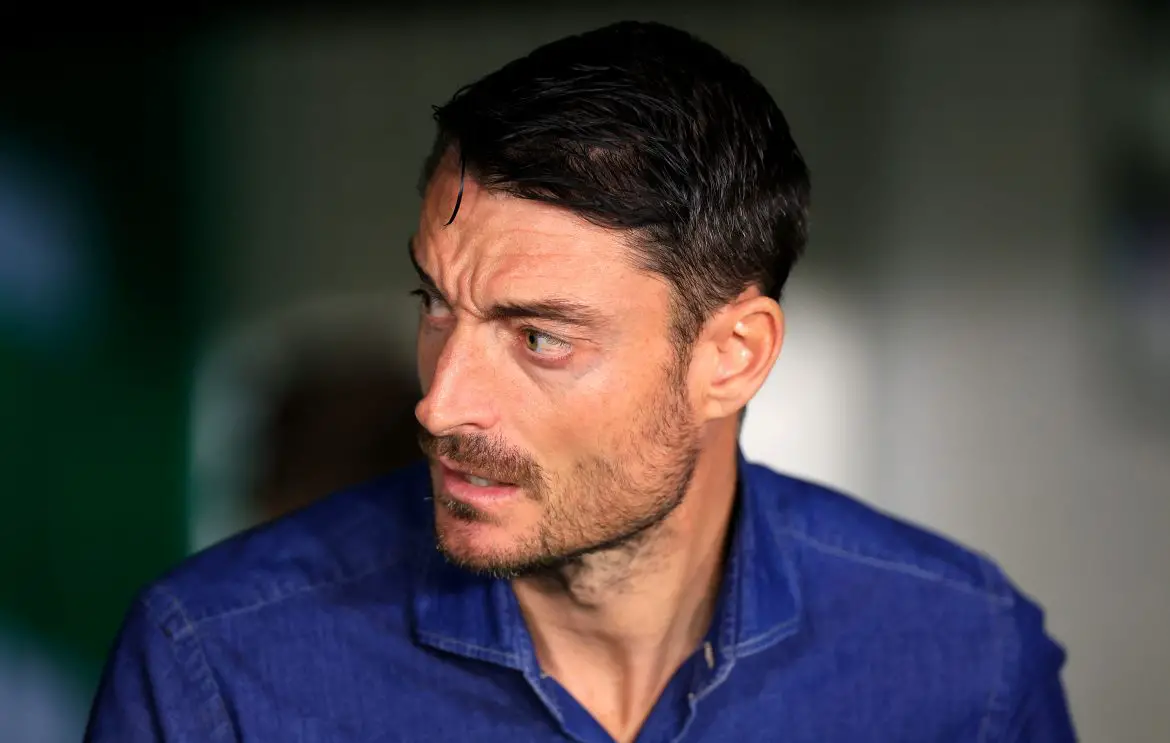 Celje head coach Albert Riera.