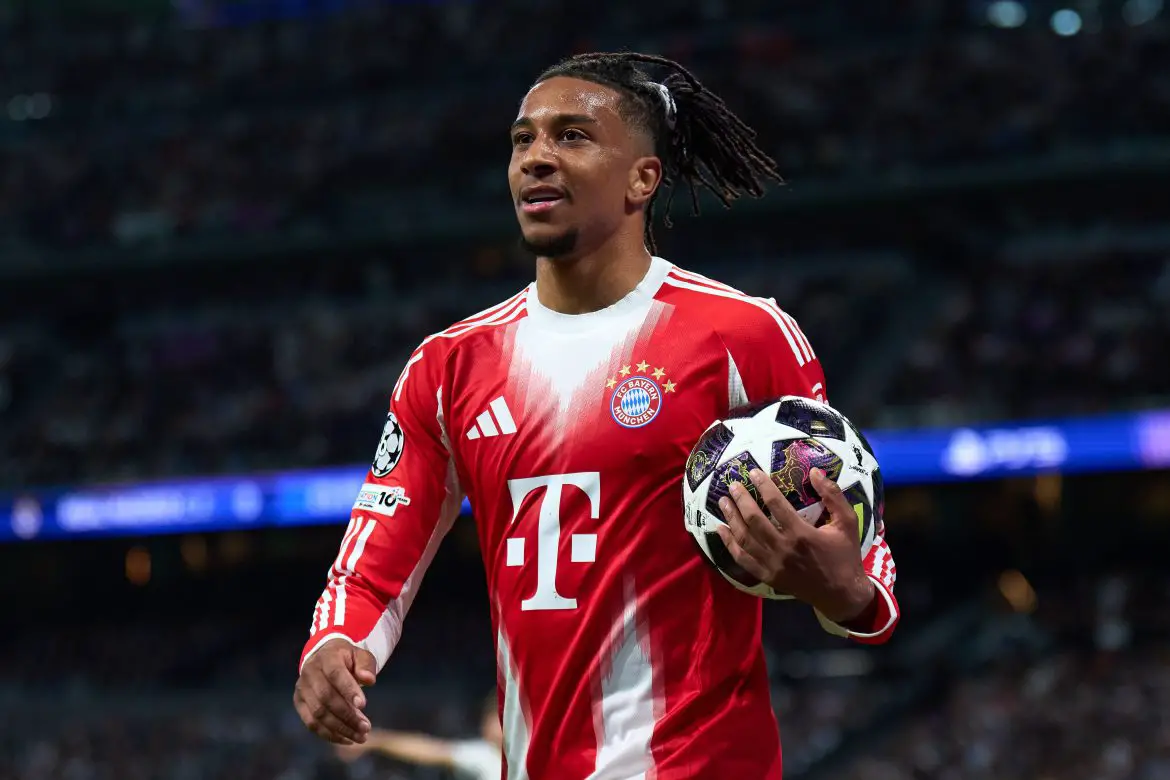 Michael Olise of Bayern Munich.