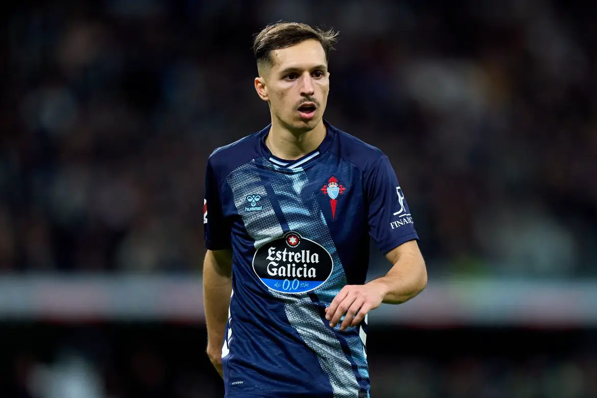Bayern Munich winger Bryan Zaragoza working on loan at RC Celta Vigo.