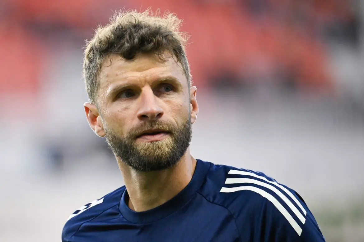 Former Bayern Munich star Thomas Müller.