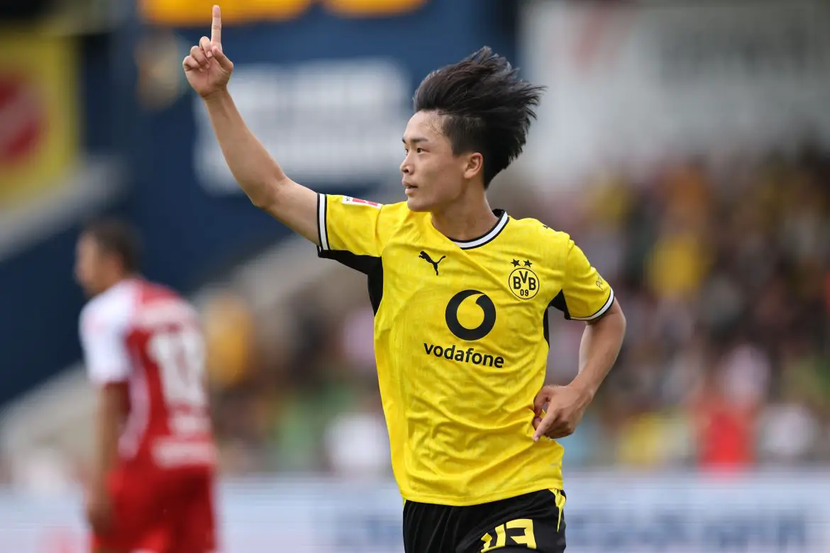 Borussia Dortmund loanee Takato Yamamoto.
