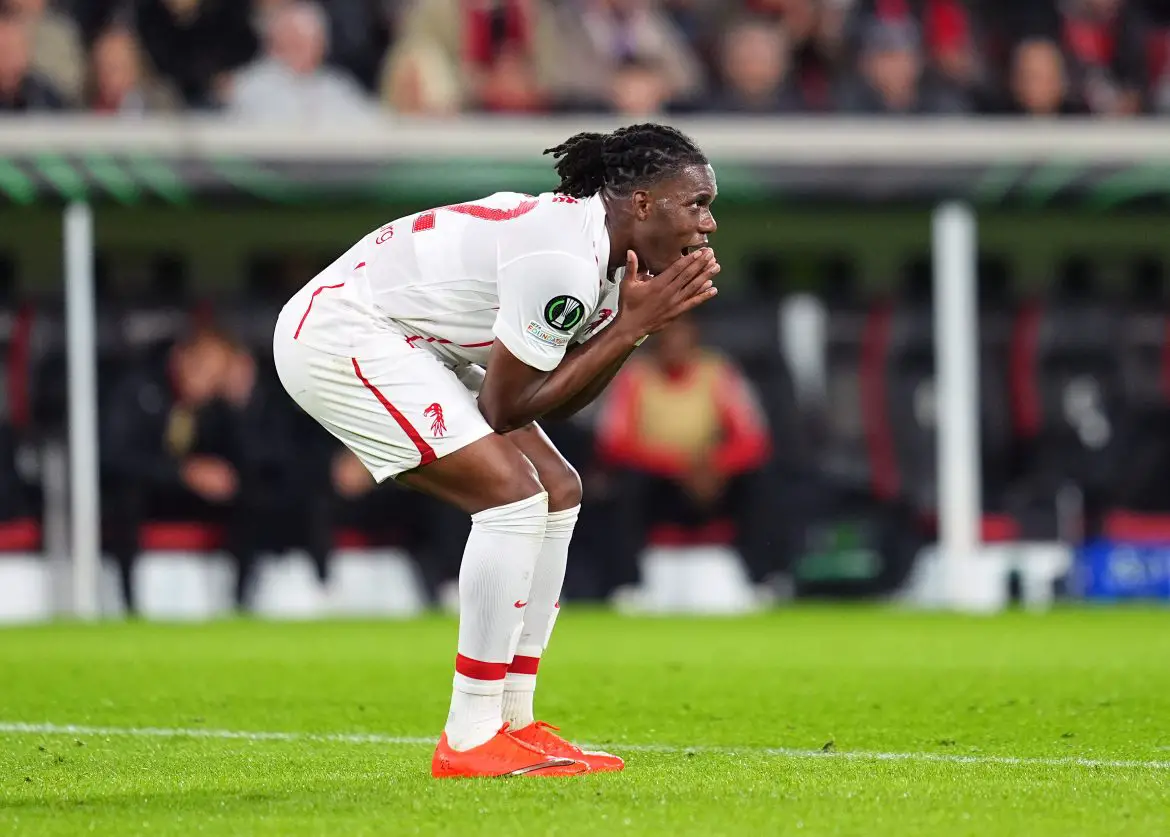 Freiburg's Cyriaque Irié.