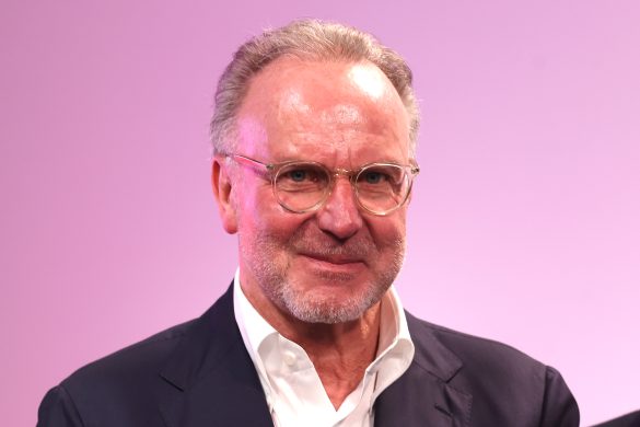 Bayern Munich's Karl-Heinz Rummenigge
