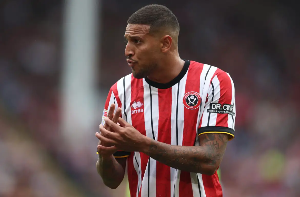 Sheffield United's Vinicius Souza is moving to VfL Wolfsburg.